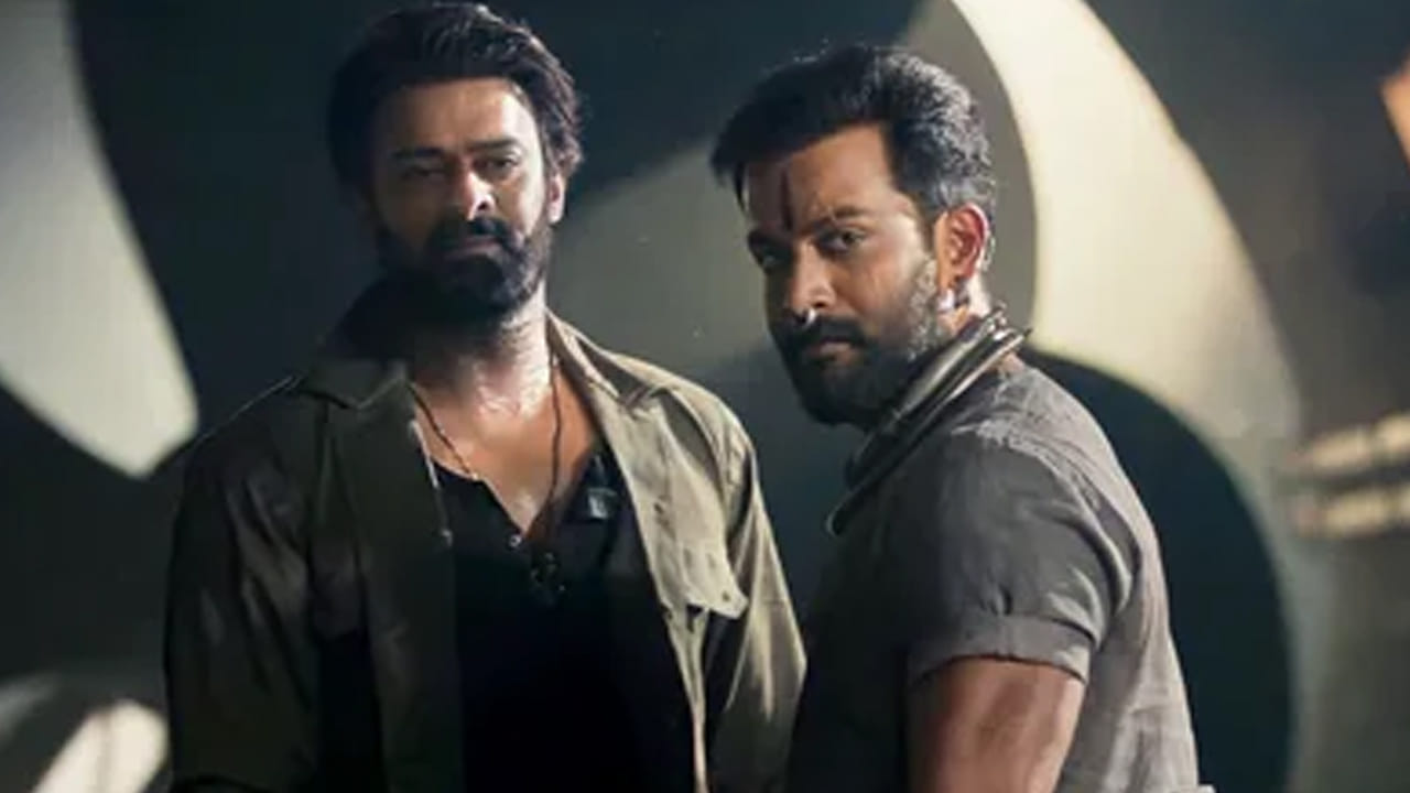 ఆ సినిమా పేరు సలార్ 	పార్ట్ 1. ప్రముఖ నిర్మాణ సంస్థ హోంబాలే ఫిల్మ్స్ నిర్మించిన ఈ చిత్రానికి డైరెక్టర్ ప్రశాంత్ నీల్ దర్శకత్వం వహించారు. ప్రభాస్  హీరోగా నటించిన ఈ మూవీ బాక్సాఫీస్ వద్ద సంచలనం సృష్టించింది. ఈ చిత్రం అనేక రికార్డులను బద్దలు కొట్టి భారీ మొత్తంలో డబ్బును సంపాదించింది.