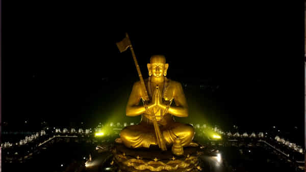 Samatha Kumbh 2026: సమతా కుంభ్ ...కన్నుల పండువగా శాంతి కల్యాణ మహోత్సవం