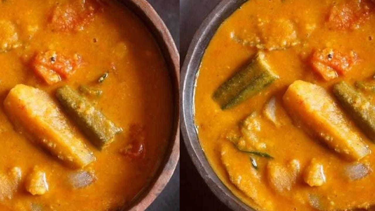 కావాల్సిన పదార్ధాలు: రెండు కప్పులు బియ్యం, అర కప్పు కందిపప్పు, నీళ్లు, బంగాళాదుంప, పచ్చిమిర్చి, మునక్కాయ, వంకాయ,  టమాటాలు, దోసకాయలు, బెండకాయ, మునక్కాయ, ఉల్లిపాయల, చింతపండు రసం, 2 టేబుల్ స్పూన్స్ సాంబార్ పొడి, 3 టేబుల్ స్పూన్స్ నెయ్యి, 3 టేబుల్ స్పూన్స్ నూనె, తాలింపు గింజలు, రుచికి సరిపడినంత ఉప్పు. 