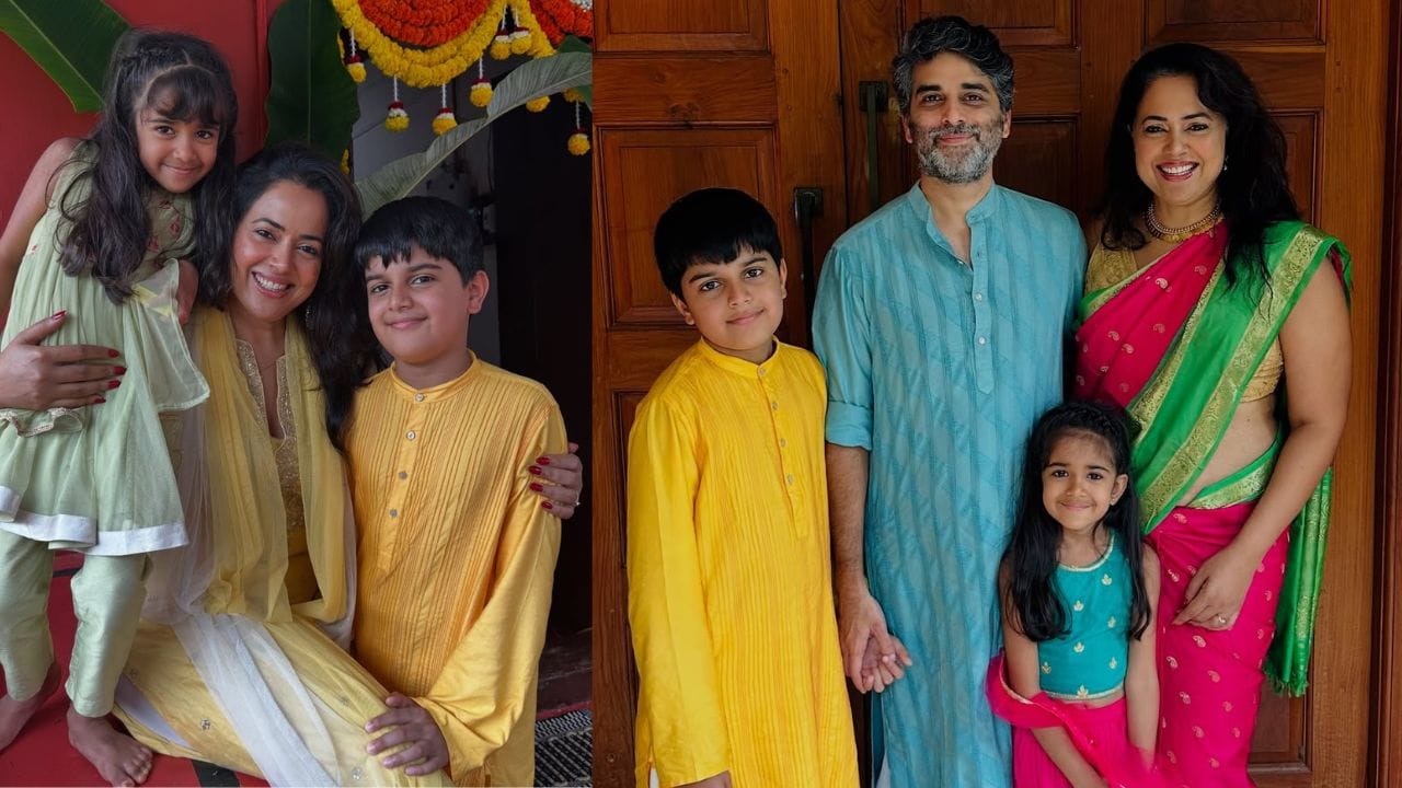 Sameera Reddy Family