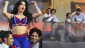 నోరా డ్యాన్స్ చూస్తుంటే జూమ్ చేసి సూర్య‎ను పట్టుకున్న భార్య