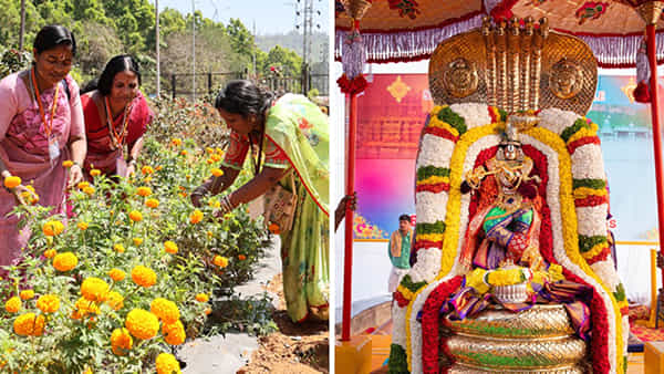 శ్రీవారి సేవలో పుష్పాల గుభాళింపు.. ఏడాదికి ఎన్ని లక్షల కిలోలు వినియోగిస్తారో తెలుసా..?