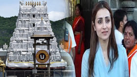 తిరుమలలో త్రిష.. వైరల్ అవుతున్న వీడియో