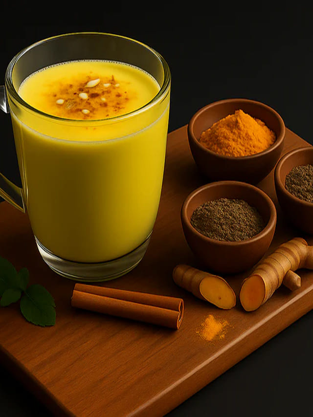 గ్లాసుడు గోరు వెచ్చని పాలల్లో చిటికెడు పసుపు కలిపి తాగితే..