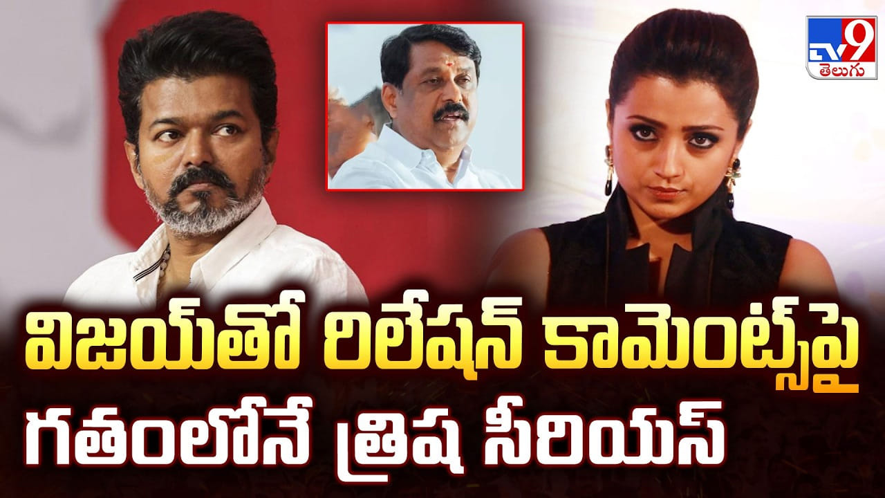Vijay: విజయ్‌తో రిలేషన్ కామెంట్స్‌పై గతంలోనే త్రిష సీరియస్