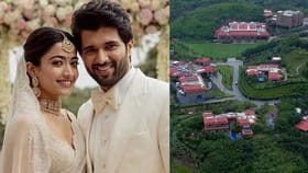 ఆరావళి కొండల మధ్య విజయ్, రష్మిక పెళ్లి వేడుక..