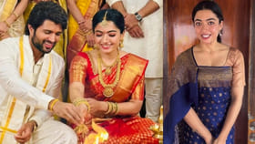 కొడవ సంప్రదాయంలో రష్మిక విజయ్ పెళ్లి.. వీడియో వైరల్..