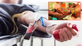 రక్తదాన శిభిరంగా మారిన పెళ్లి మండపం.. అసలు ముచ్చట ఇదే!