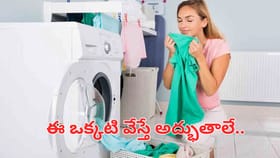 వాషింగ్ మెషీన్‌లో ఈ ఒక్కటి వేస్తే చాలు.. బట్టలు తెల్లగా..