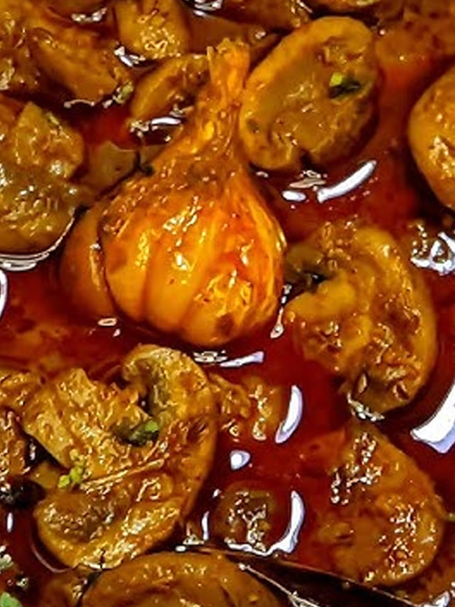 ఆంధ్రా మటన్ మష్రూమ్ ఇలా చేస్తే.. గిన్నె మొత్తం ఊడ్చేస్తారు