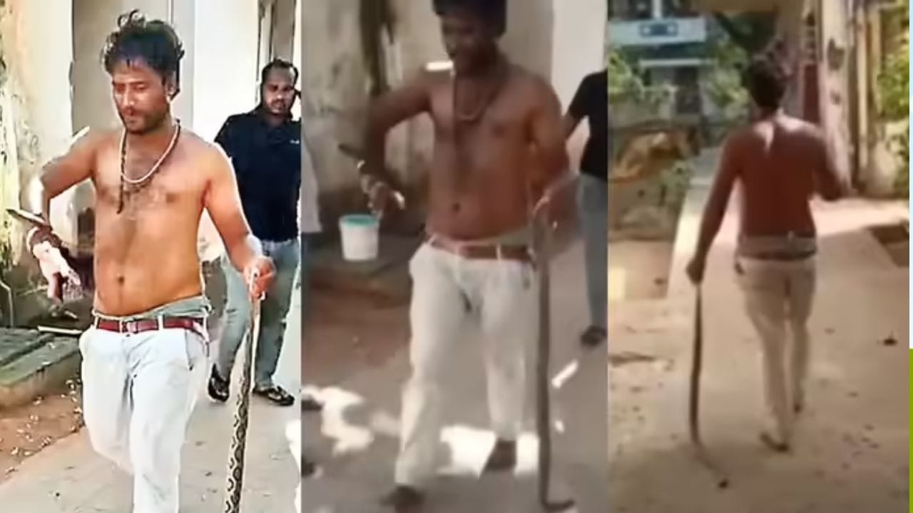 Viral News: తనను కాటేసిన పాముతో హాస్పిటల్‌కు వచ్చిన యువకుడు.. డాక్టర్స్ ఏం చేశారంటే