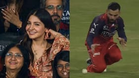 కోహ్లీ ఈజీ క్యాచ్ డ్రాప్.. స్టేడియంలో నవ్వు ఆపుకోలేకపోయిన అనుష్క