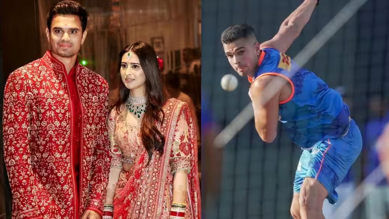 Arjun Tendulkar : పెళ్లి పీటల మీద నుంచి నేరుగా స్టేడియానికే.. అర్జున్ టెండూల్కర్ డెడికేషన్ చూస్తే షాకవ్వాల్సిందే