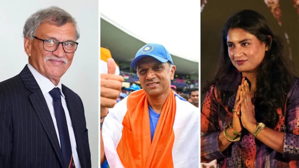 BCCI Awards :  క్రికెట్ దిగ్గజాలకు అరుదైన గౌరవం.. ద్రవిడ్, బిన్నీ, మిథాలీలకు బీసీసీఐ లైఫ్‌టైమ్ అవార్డులు