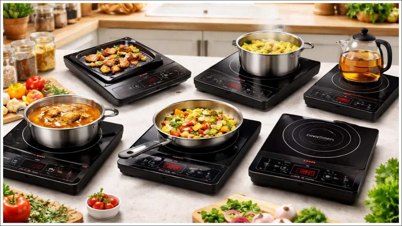  Induction Stoves: ప్రస్తుతం పెరుగుతున్న గ్యాస్ సిలిండర్ ధరలు సామాన్యుల వంటగది బడ్జెట్‌ను తలకిందులు చేస్తున్నాయి. ఈ క్రమంలో చాలామంది ఇండక్షన్ స్టవ్ (Induction Stove) వైపు మొగ్గు చూపుతున్నారు. అయితే, ఇండక్షన్ వాడితే కరెంట్ బిల్లు మోత మోగుతుందేమోనని చాలామంది భయపడుతుంటారు. కానీ, కొన్ని చిన్న చిన్న చిట్కాలు పాటిస్తే గ్యాస్ కంటే ఇండక్షన్ వాడకమే ఎంతో ఆదా అని మీకు తెలుసా? మీ కరెంట్ బిల్లును తగ్గించుకుంటూ, ఇండక్షన్ స్టవ్‌ను స్మార్ట్‌గా ఎలా వాడాలో ఈ కింది చిట్కాల ద్వారా తెలుసుకోండి.