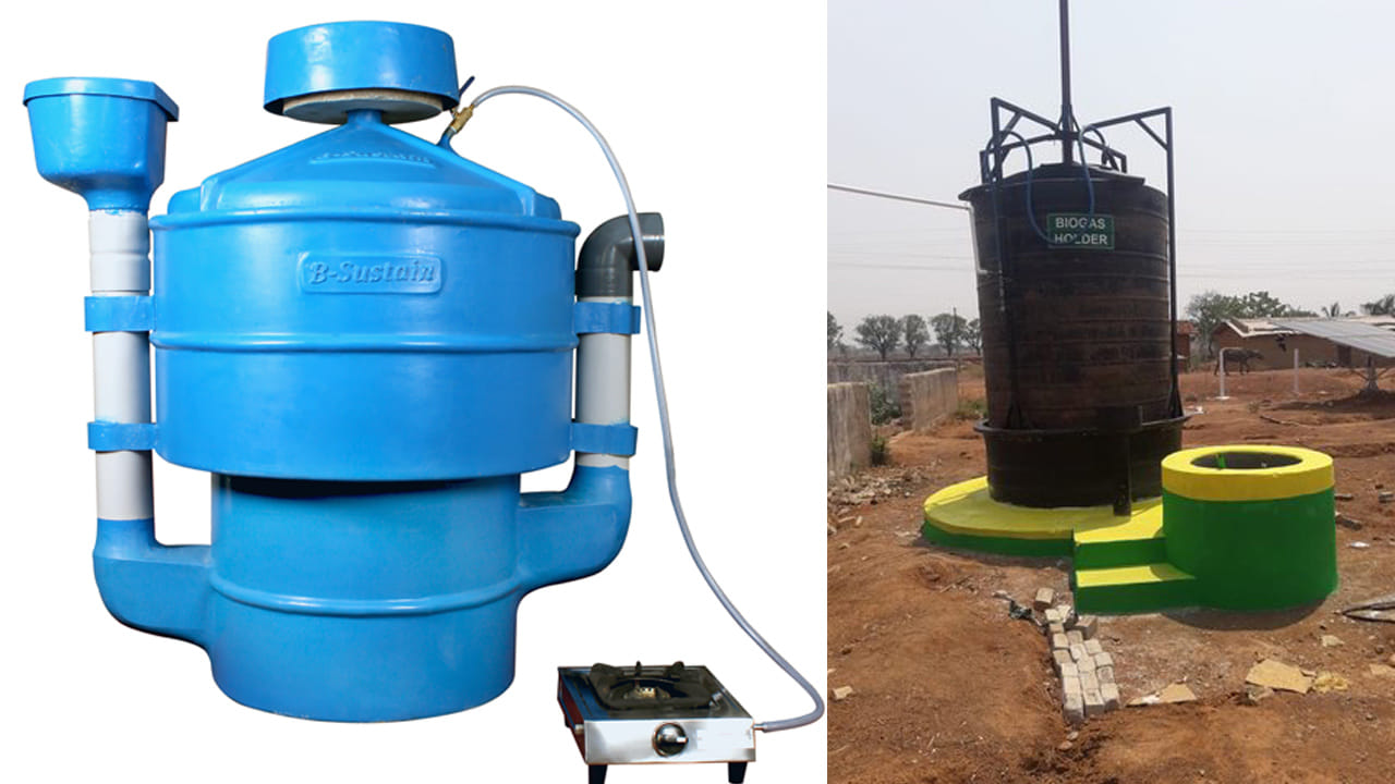 బయోగ్యాస్.. గ్రామీణ ప్రాంతాల్లో బయోగ్యాస్ మంచి ప్రత్యామ్నాయం. పశువుల ఎరువు, కిచెన్ వ్యర్థాలతో బయోగ్యాస్ తయారు చేసి వంట చేయవచ్చు. ఇది పర్యావరణానికి కూడా మంచిది. ఒకసారి ప్లాంట్ ఏర్పాటు చేస్తే గ్యాస్ ఖర్చు చాలా తగ్గుతుంది.