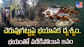 చెరువుగట్టుపై భయానక దృశ్యం.. భయంతో వణికిపోయిన జనం