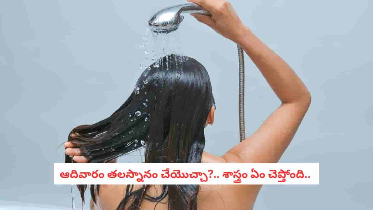 Spiritual Facts: సెలవు కదా అని ఆదివారం తలస్నానం చేస్తున్నారా?.. శాస్త్రం చెప్పే ఈ షాకింగ్ విషయాలు తెలుసుకోండి..