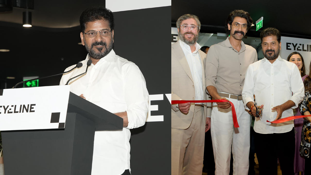 CM Revanth Reddy : హైదరాబాద్‌లో నెట్ ఫ్లిక్స్ ఐలైన్ స్టూడియో.. ప్రారంభించిన ముఖ్యమంత్రి రేవంత్ రెడ్డి..