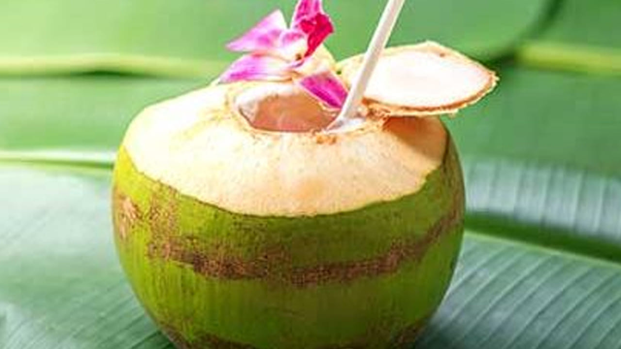 రంగును గమనించండి: ముదురు పచ్చ రంగులో ఉన్న బొండాల కంటే లేత పచ్చ లేదా కొంచెం పసుపు రంగు (Yellowish-green) ఛాయలో ఉన్న బొండాలలో నీళ్లు తీయగా, ఎక్కువగా ఉంటాయి. మరీ ముదురు రంగులో ఉంటే లోపల కొబ్బరి ముదిరిపోయి నీటి శాతం తగ్గిపోయే అవకాశం ఉంది.