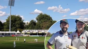 కొడుకు 402, తండ్రి 175.. వికెట్ పడకుండానే 590 పరుగులు