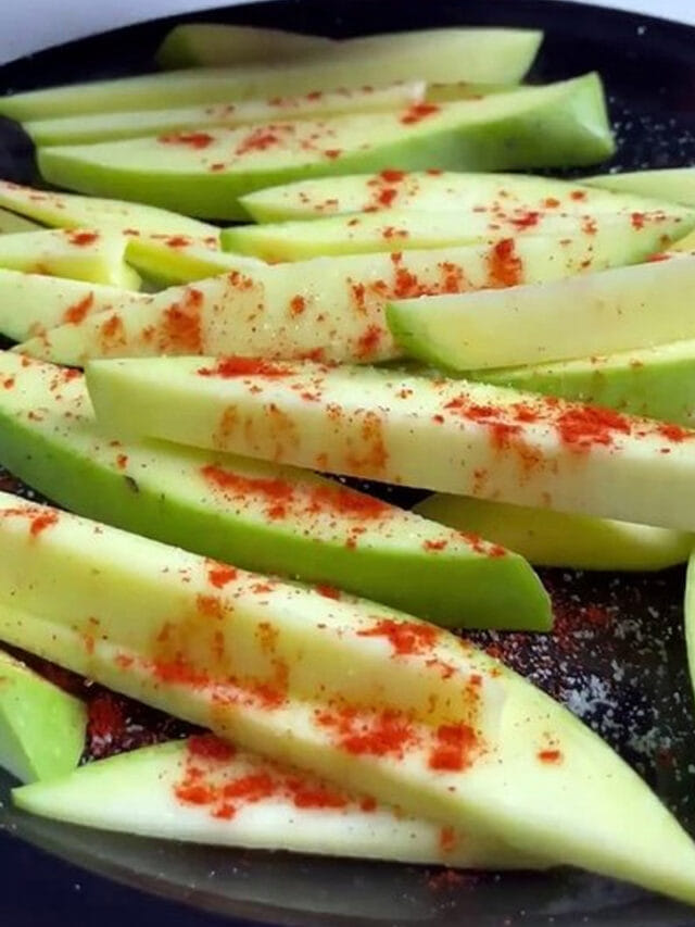 కాస్త ఉప్పు, కారం.. పచ్చి మామిడికాయ ఇలా తింటే ఊహించని లాభాలు!