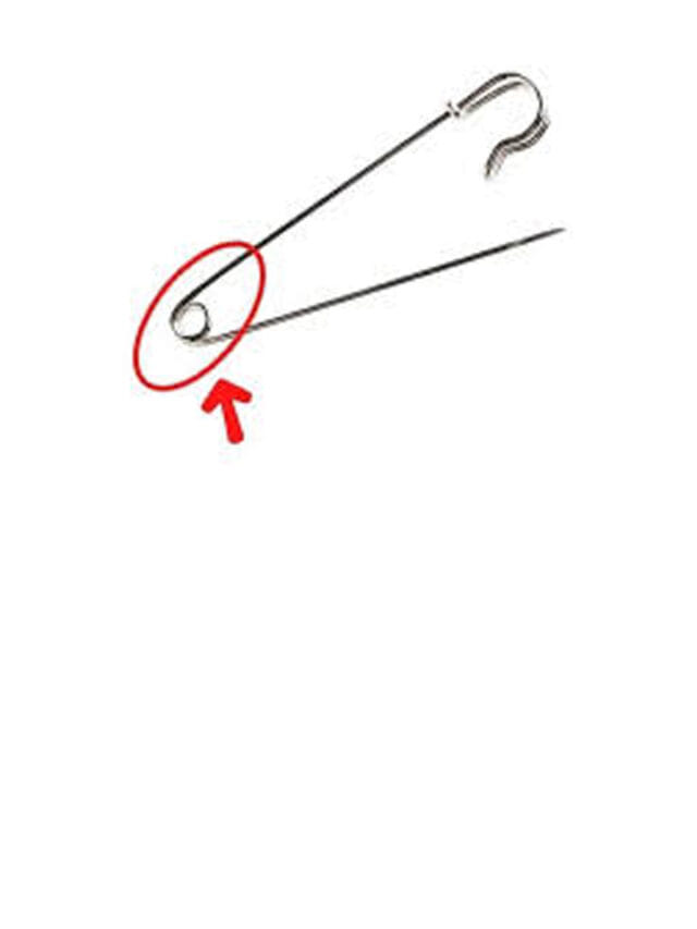 సేఫ్టీ పిన్‌లకు చివరన హోల్ ఎందుకు ఉంటుందో తెలుసా?