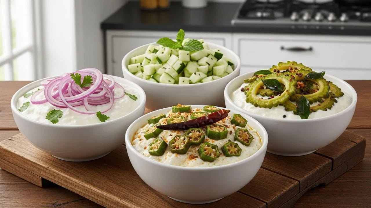 నిపుణుల సలహా.. పెరుగు రైతా తయారుచేస్తుంటే, ఆయుర్వేదం ప్రకారం వేయించిన జీలకర్ర, పుదీనా వేసుకోవడం మంచిది. ఇవి పెరుగు బరువైన ప్రభావాన్ని సమతుల్యంగా చేస్తూ, జీర్ణం సులభతరం చేస్తాయి.
