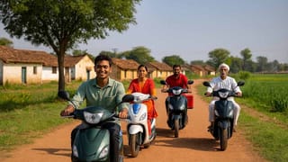 ఇంట్లోనే ఛార్జింగ్ పెట్టు.. గంటలకొద్దీ రోడ్లపై చక్కర్లు కొట్టు.. పల్లెల్లో పెరిగిన కొత్త కల్చర్!