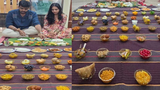 వావ్..! కొత్త అల్లుడికి సరికొత్త ఆతిథ్యం..!