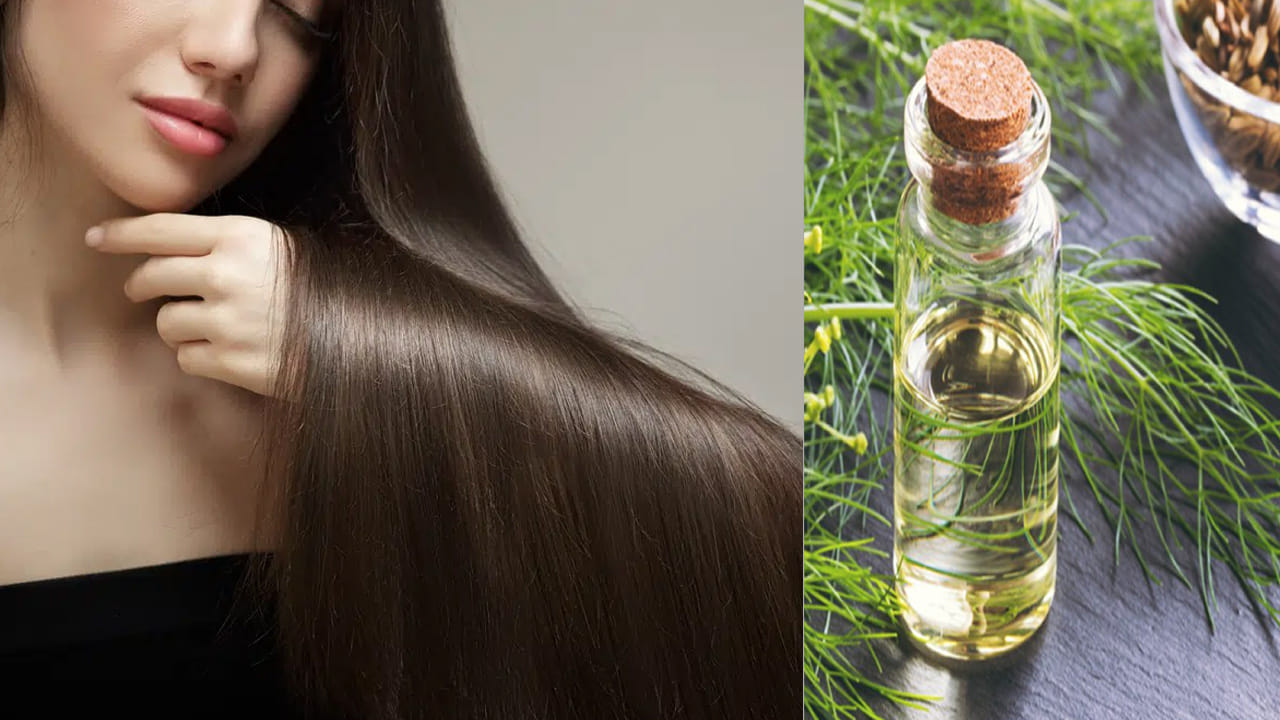 సొంపుతో జుట్టుకు రంగు వేసే విధానంలో ముందుగా రెండు చెంచాల సోంపు గింజలను ఒక గ్లాసు నీటిలో వేసి సగం అయ్యే వరకు మరిగించాలి. ఈ నీటిని చల్లార్చి ఒక స్ప్రే బాటిల్‌లో పోయాలి. దీన్ని వారానికి రెండు మూడు సార్లు జుట్టు కుదుళ్లకు స్ప్రే చేసి మసాజ్ చేయడం వల్ల తెల్ల జుట్టు సమస్య క్రమంగా తగ్గుతుంది.