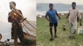 వల బరువుగా అనిపిస్తే సరైన చేప చిక్కిందనుకున్నారు.. కానీ