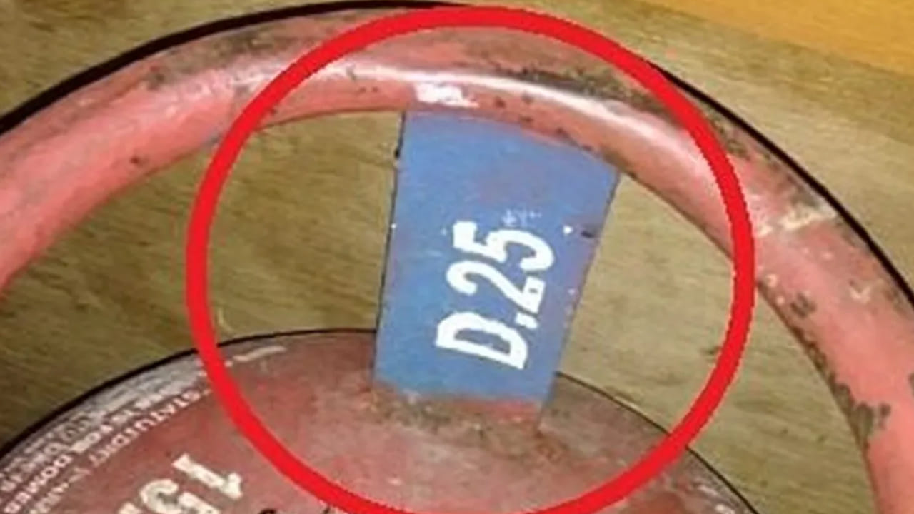 తనిఖీ నిర్వహించిన క్రమంలో వాటిపై భద్రతా గడువు తేదీని సూచించడానికి A-24, B-26 వంటి నెంబర్లను ముద్రిస్తారు. ఏ, బీ అనే అక్షరాలు భద్రతా తనిఖీ ఏ త్రైమాసికంలో జరిగిందనేది సూచిస్తుంది. సిలిండర్లు పరీక్షలు పూర్తి చేసుకున్నాయని, వినియోగానికి సురక్షితంగా ఉన్నాయని వినియోగదారులు తెలుసుకోవడానికి ఇది ఉపయోగపడుతుంది. ఏ అంటే జనవరి నుంచి మార్చి వరకు అని అర్థం.
