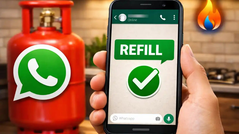 Gas Booking: జస్ట్ వాట్సప్‌లో ఈ ఒక్క మెస్సేజ్ పెడితే చాలు.. సెకన్లలోనే గ్యాస్ బుకింగ్..