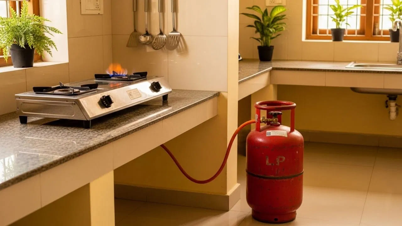 Gas Cylinder Direction Vastu