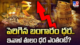 పెరిగిన బంగారం ధర.. ఇవాళ తులం ధర ఎంతంటే ??