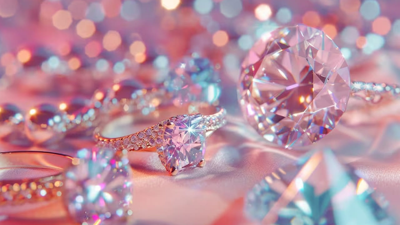 ఆకర్షణీయమైన లుక్ (Visual Appeal): రంగుల శాస్త్రం (Color Psychology) ప్రకారం, గులాబీ రంగు ఆభరణాల పసుపు (బంగారం) లేదా తెలుపు (వెండి) రంగులను మరింతగా ఎలివేట్ చేస్తుంది. నలుపు లేదా తెలుపు కాగితం కంటే గులాబీ రంగులో ఉంచినప్పుడు నగలు కంటికి మరింత ఖరీదైనవిగా, అందంగా కనిపిస్తాయి.