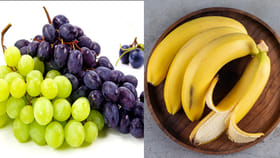 ద్రాక్ష Vs అరటిపండు.. షుగర్ ఉన్నవాళ్లు ఏ పండు తింటే మంచిది..?