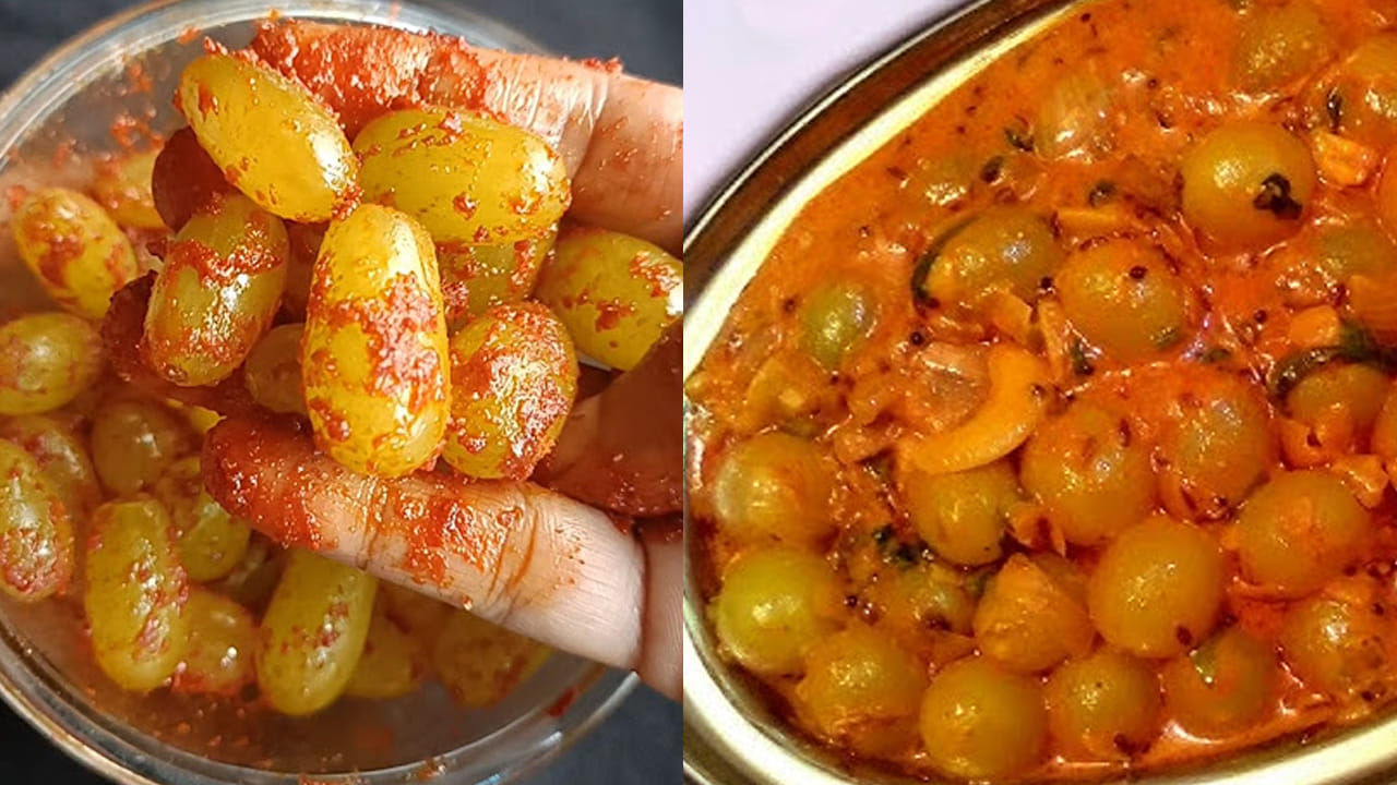 ముందుగా ఒక కప్పు కొబ్బరి, కట్ చేసిన పచ్చిమిర్చి, అర టీ స్పూన్ మెంతులు, అర టీ స్పూన్ ధనియాలు, కట్ చేసిన ఎండు మిర్చిలను తీసుకుని రోటిలో కానీ మిక్సీలో కానీ మెత్తగా గ్రైండ్ చేసుకోవాలి. ఇలా చేసిన తర్వాత వీటిని ఒక ఫ్లేట్ లేదా గిన్నెలోకి దీనిని తీసుకోవాలి. 
