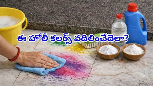 ఇళ్లంతా హోలీ రంగులు పడ్డాయా? ఎక్కువ కష్టపడకండి.. ఈ సింపుల్ టిప్స్ ఫాలో అయ్యారంటే మెరుపు గ్యారెంటీ..!