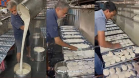 రోజుకు 25 వేలు ఇడ్లీలు తయారు చేసే ఫ్యాక్టరీ..