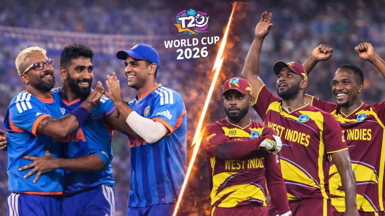 IND vs WI T20WC Records : వెస్టిండీస్‌తో సెమీస్ యుద్ధం.. పాత రికార్డులు చూస్తే టీమిండియాకు వణుకు పుట్టాల్సిందే