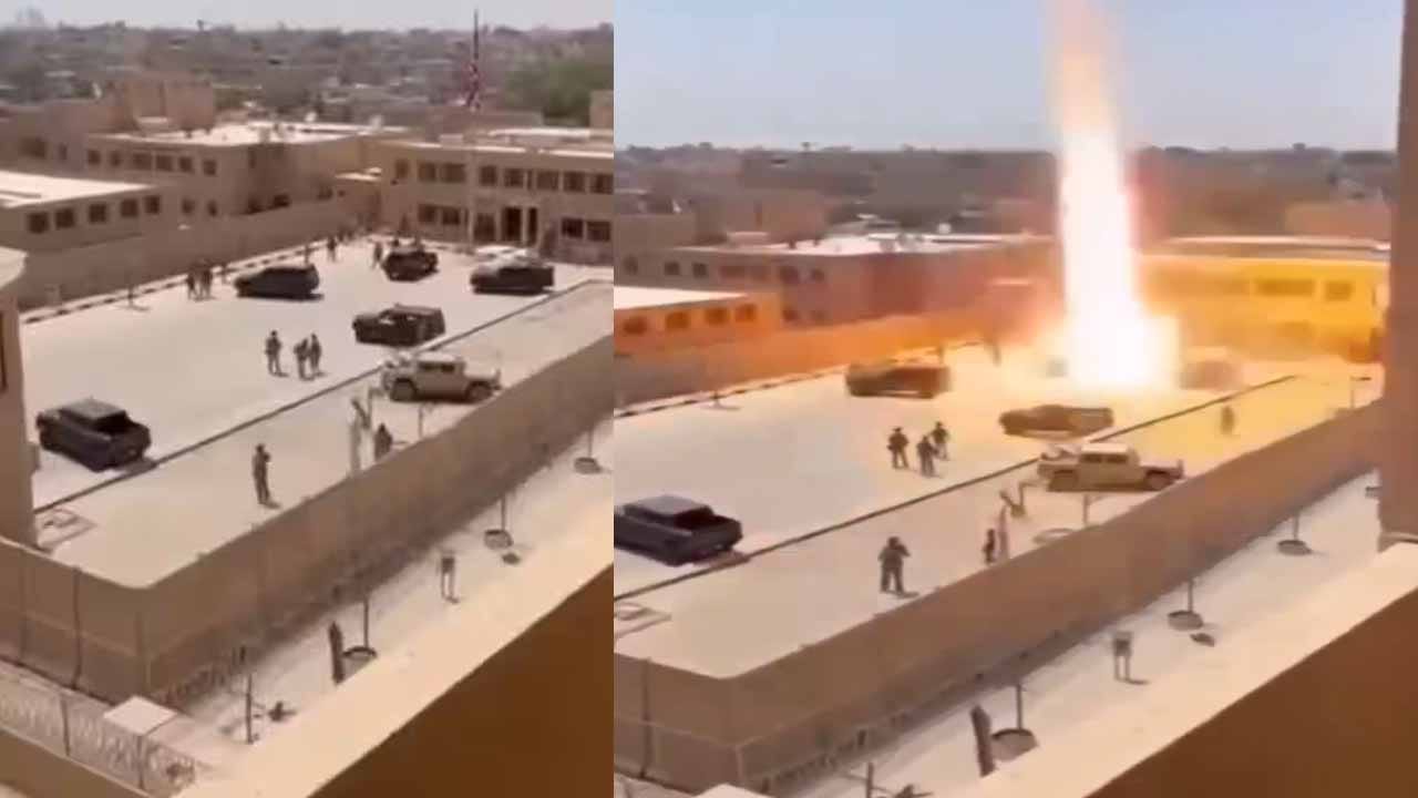 Viral Video: ఖతార్‌లోని అమెరికా స్థావరంపై ఇరాన్ భారీ దాడి చేసిందా? షాకింగ్ వీడియో వైరల్