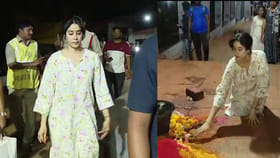 కాలి నడకన తిరుమలకు జాన్వీ కపూర్..