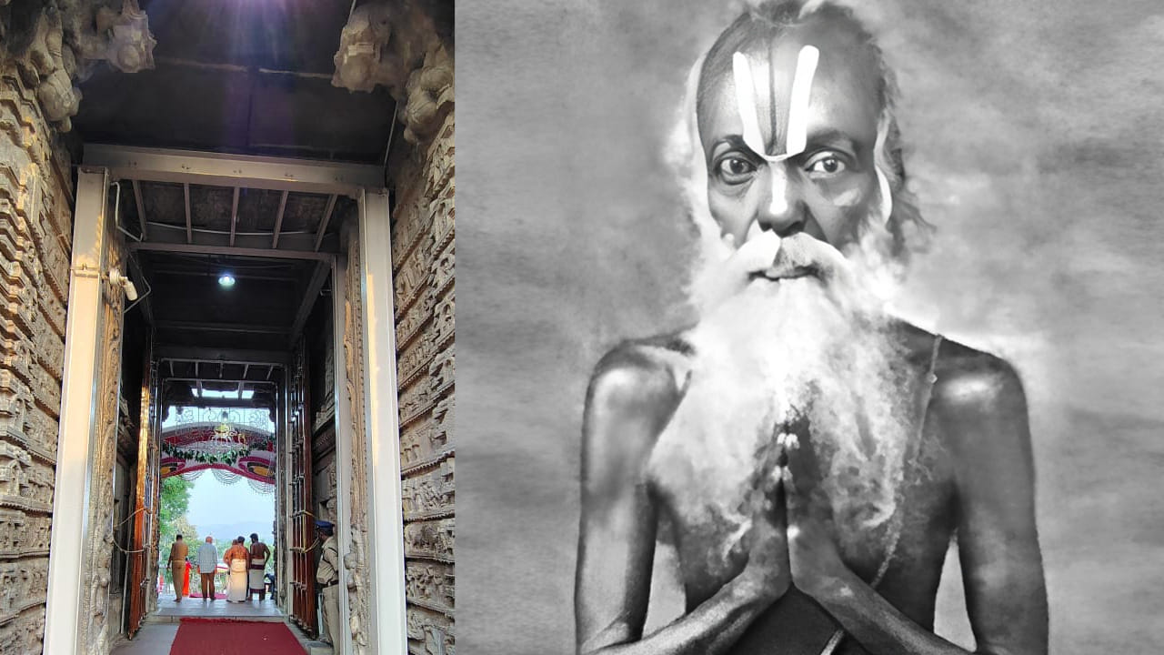 భద్రాచలం తర్వాత అంతటి ప్రాముఖ్యాన్ని పొందిన దేవాలయం ఒంటిమిట్ట శ్రీ కోదండ రామస్వామి దేవాలయం అలాంటి దేవాలయం ఒకానొక సమయంలో  శిథిలావస్థకు చేరుకొని పూజా కార్యక్రమాలు జరగకుండా ఉన్న క్రమంలో స్థానికంగా ఉన్న కొందరు ఈయనను సంప్రదించడంతో, తన వద్ద ఉన్న సొమ్ముతో కొంత దేవాలయాన్ని పునర్నిర్మాణం చేశారంట. అవి సరిపోకపోతే కొబ్బరి చిప్పతో భిక్షాటన చేసి దేవాలయం పున: నిర్మాణంలో భాగస్వామ్యం అయ్యారు సుబ్బారావు.