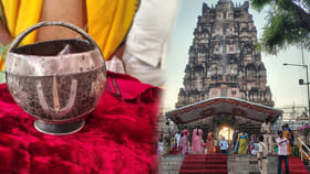 రామాలయం అభివృద్ధికై, కొబ్బరి చిప్పతో భిక్షాటన చేసిన వ్యకి ఎవరంటే?