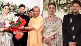 లక్నోలో కుల్దీప్ గ్రాండ్ రిసెప్షన్.. విందులో వెరైటీ వంటకాలు