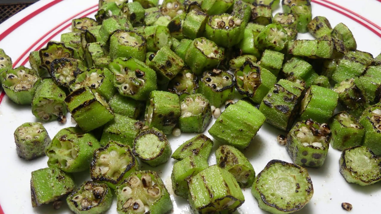 Lady Finger Fry Tips