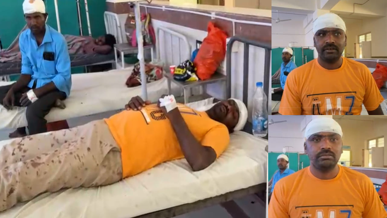 Telangana: దారుణం.. అప్పు తీర్చలేదనీ వ్యక్తిపై కల్లు సీసాలతో దాడి! వీడియో వైరల్