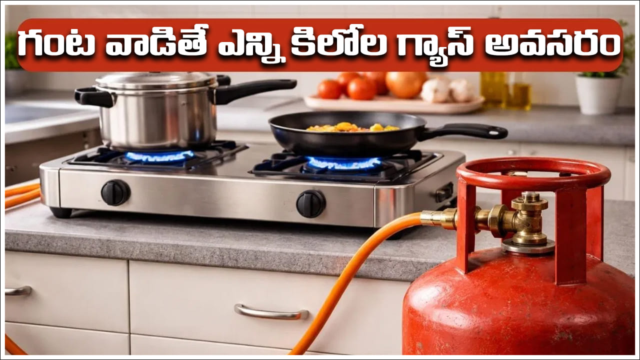 LPG Gas: ఒక గంట పాటు గ్యాస్‌ సిలిండర్‌పై వంట చేస్తే ఎన్ని కిలోల ఎల్‌పీజీ అవసరం.. లెక్క తేల్చేద్దాం రండి..!